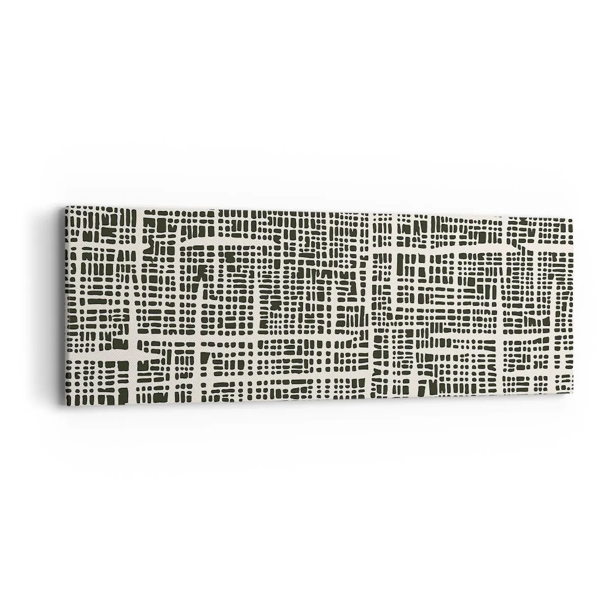 Bild auf Leinwand - Leinwandbild - Gewebte Komposition - 90x30 cm