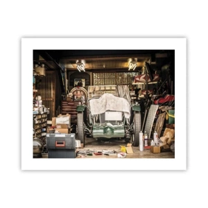 Poster - Zurück in die Vergangenheit - 50x40 cm