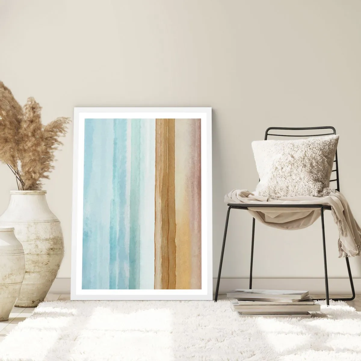 Poster in einem weißen Rahmen - Trost - 61x91 cm