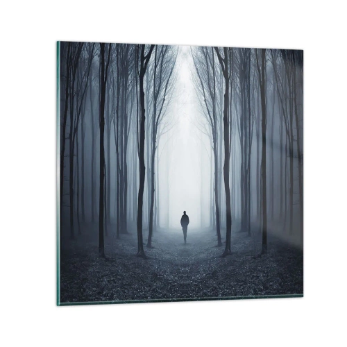 Glasbild - Bild auf glas - Alles einfach und übersichtlich - 60x60 cm