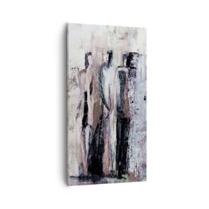 Bild auf Leinwand - Leinwandbild - Die geheimnisvolle Drei - 55x100 cm