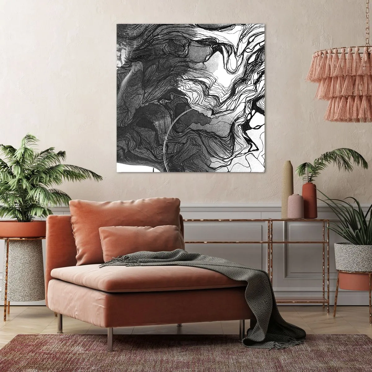 Bild auf Leinwand - Leinwandbild - Verstrickt in Träume - 60x60 cm