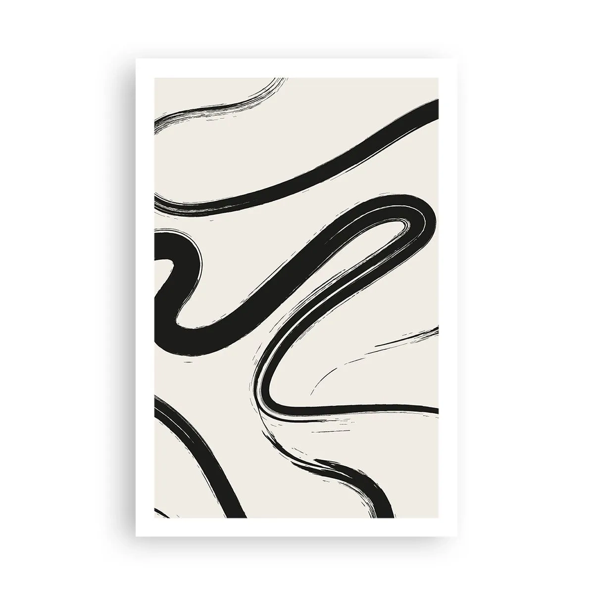 Poster - Schwarz-Weiß-Laune - 61x91 cm