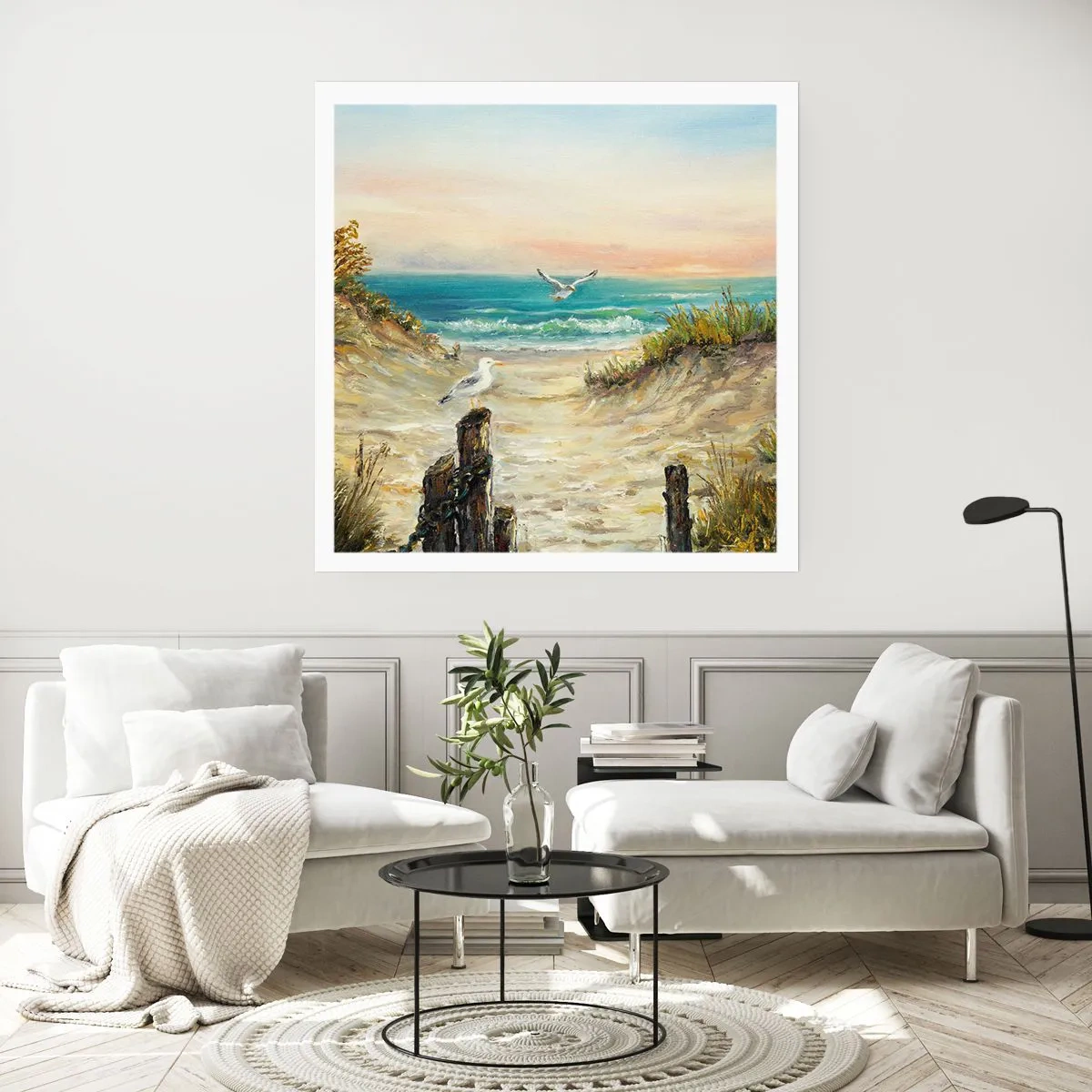 Poster - Windlose Abgeschiedenheit - 50x50 cm