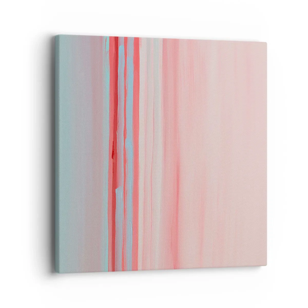 Bild auf Leinwand - Leinwandbild - Abstraktion im Morgengrauen - 40x40 cm