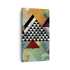 Bild auf Leinwand - Leinwandbild - Wie einfach ist es - 45x80 cm