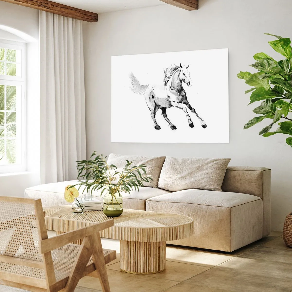 Poster - Ungezähmte Seele - 70x50 cm