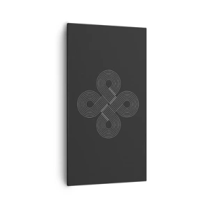 Bild auf Leinwand - Leinwandbild - Im keltischen Geist - 55x100 cm