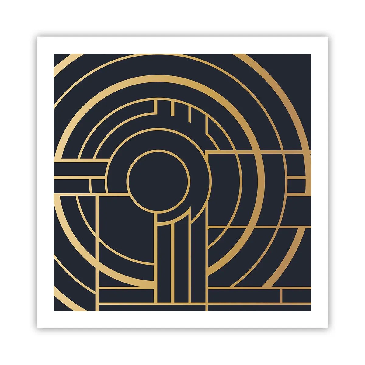 Poster - Wendungen der Dinge - 60x60 cm