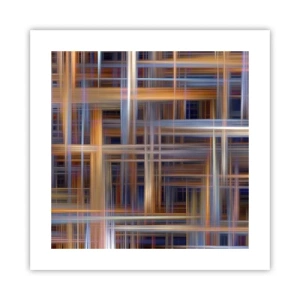 Poster - Aus Licht gewebt - 40x40 cm