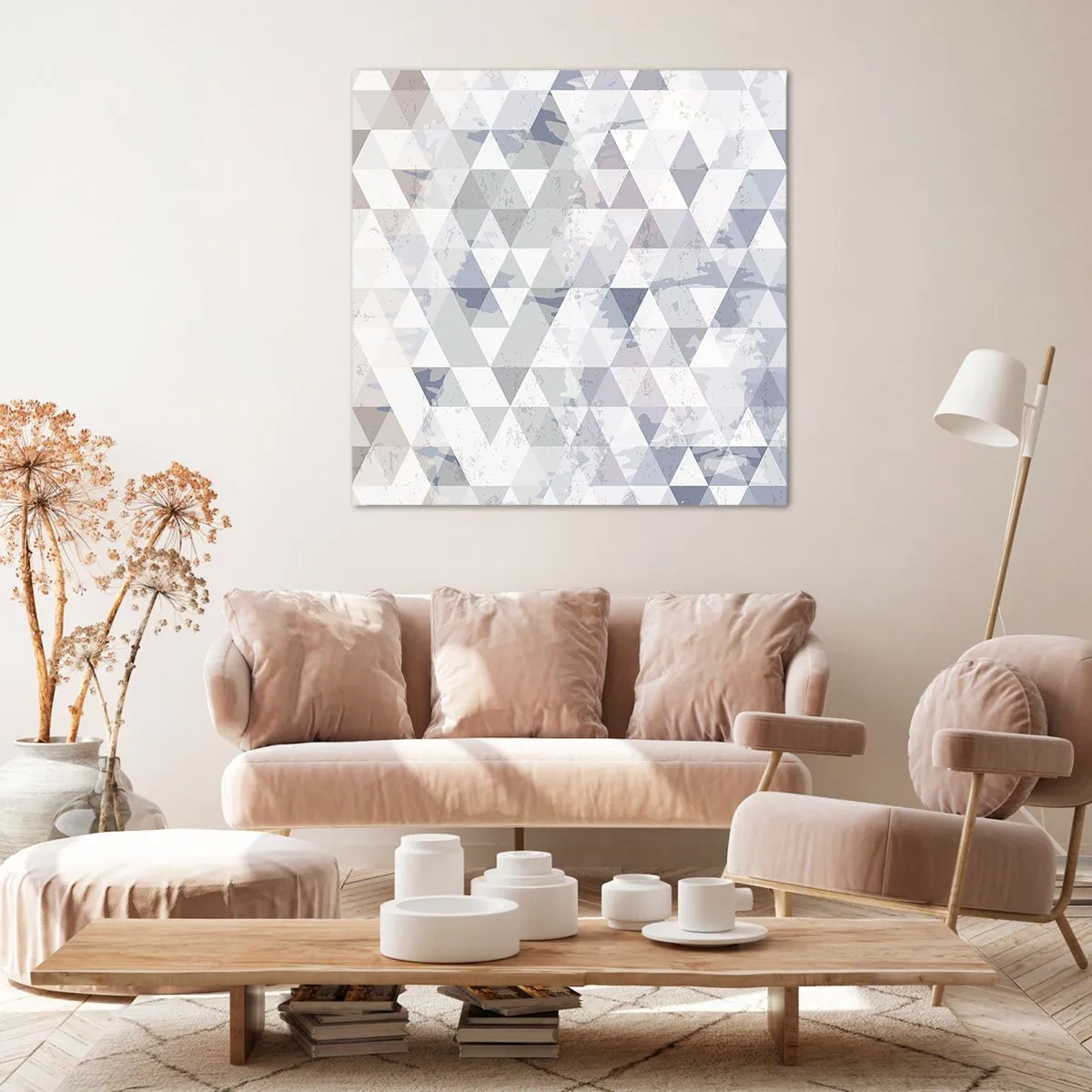 Bild auf Leinwand - Leinwandbild - Im Rhythmus auf drei - 30x30 cm