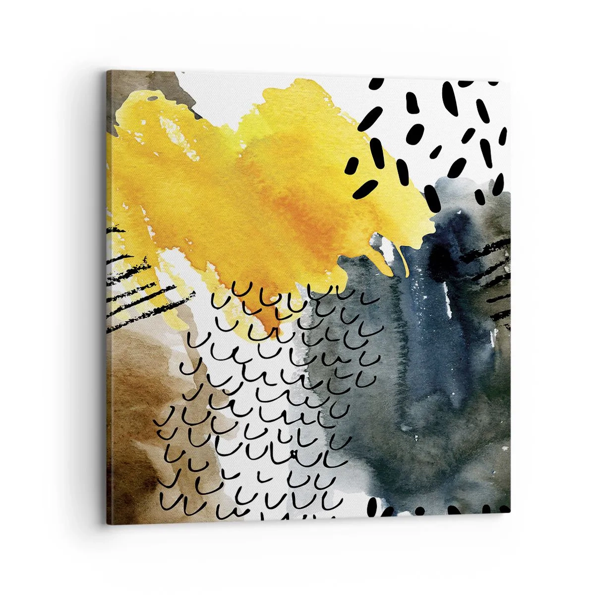 Bild auf Leinwand - Leinwandbild - Ein Treffen der Elemente der Natur - 70x70 cm