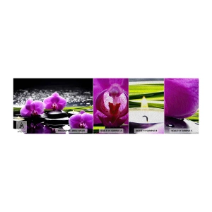 Fototapeten Muster Premium Sand - In Ruhe ertrinken - Blumen, Orchidee, Orchidee - 100x30 cm