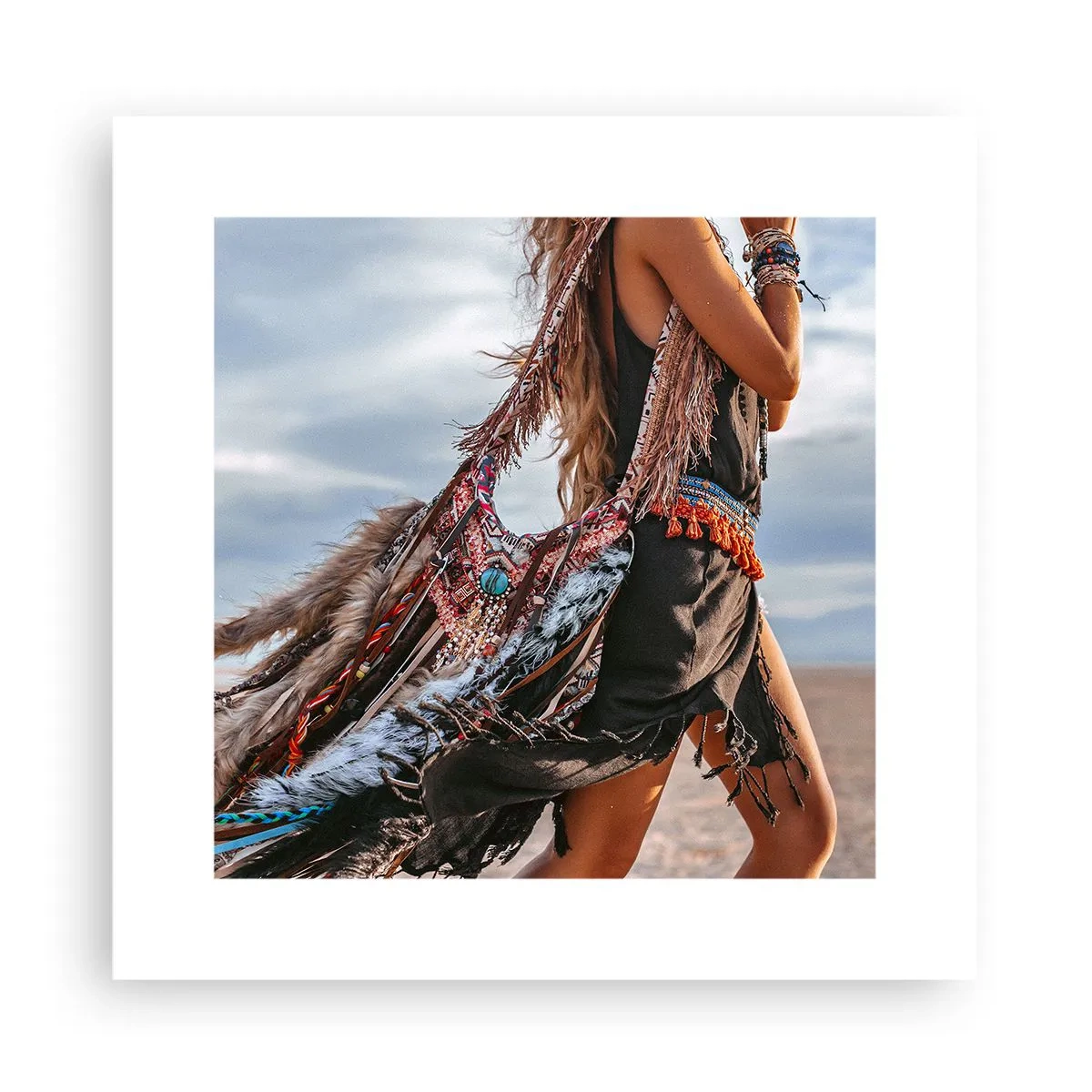 Poster - Das Mädchen des Schamanen - 30x30 cm