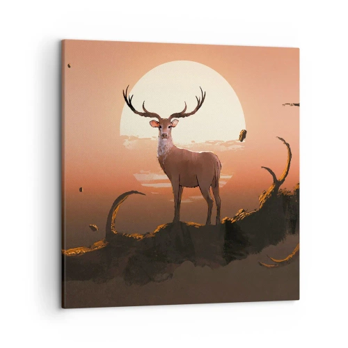 Bild auf Leinwand - Leinwandbild - Diese Nacht ist anders als jede andere - 50x50 cm