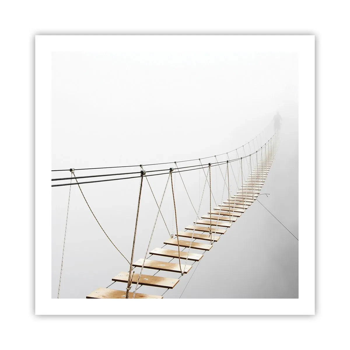 Poster - Wohin wird es dich führen? - 60x60 cm