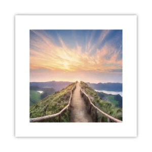 Poster - Nah am Himmel - 30x30 cm