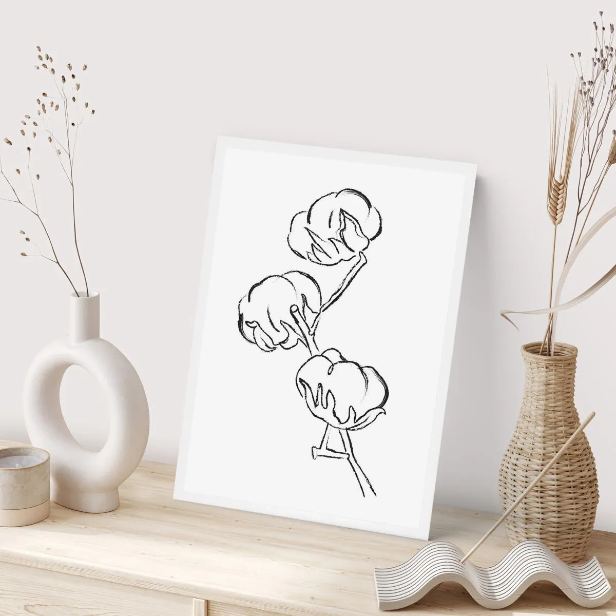 Poster - Baumwolldaunen - 61x91 cm