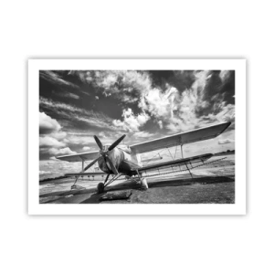 Poster - Ich kann es kaum erwarten! - 70x50 cm