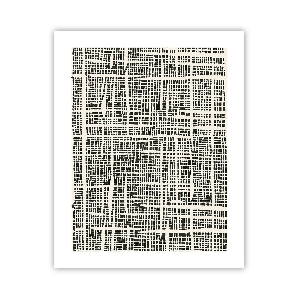 Poster - Gewebte Komposition - 40x50 cm