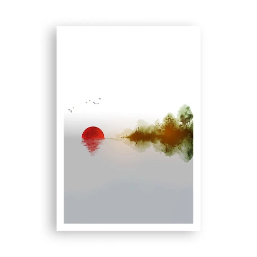 Poster - Versprechen der Ruhe - 70x100 cm