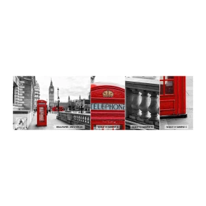 Fototapetenmuster Standard Eco - London, ohne Zweifel - Stadt, London, Die Architektur - 100x30 cm