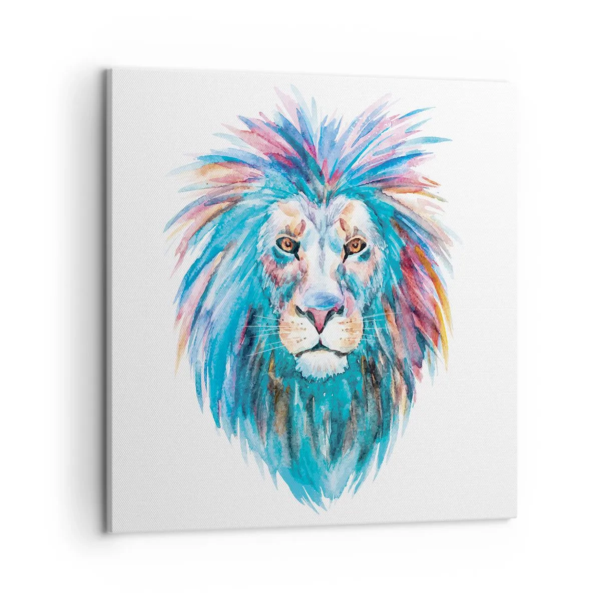 Bild auf Leinwand - Leinwandbild - Eine elektrisierende Aura - 50x50 cm