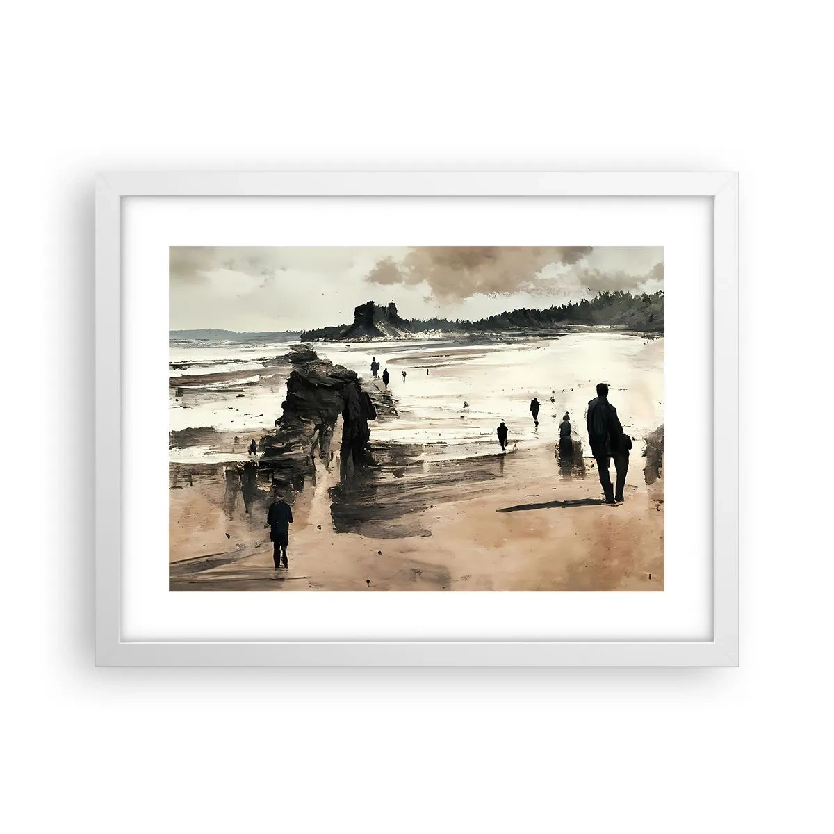 Poster in einem weißen Rahmen - Einberufen - 40x30 cm