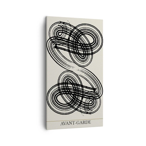 Bild auf Leinwand - Leinwandbild - Es kam spontan heraus - 45x80 cm