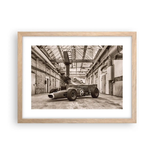 Poster in einem Rahmen aus heller Eiche - Die Siegerruhe - 40x30 cm