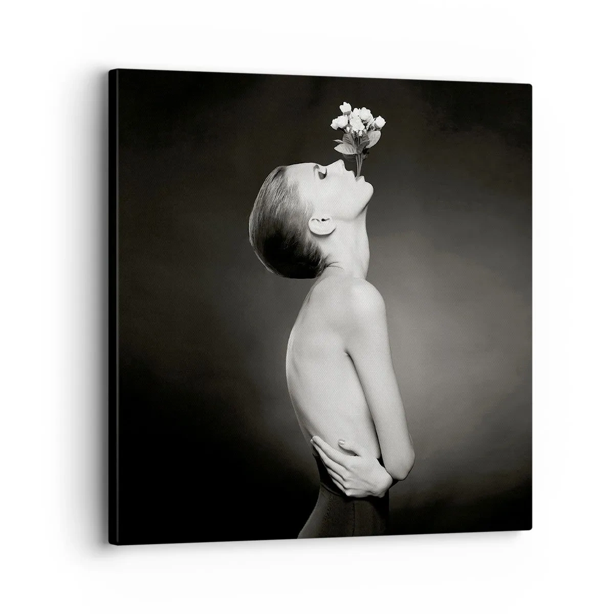 Bild auf Leinwand - Leinwandbild - Exzentrische Eleganz - 30x30 cm