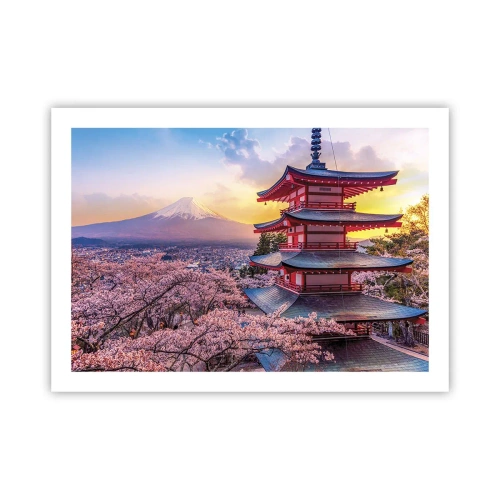 Poster - Die Essenz des japanischen Geistes - 70x50 cm