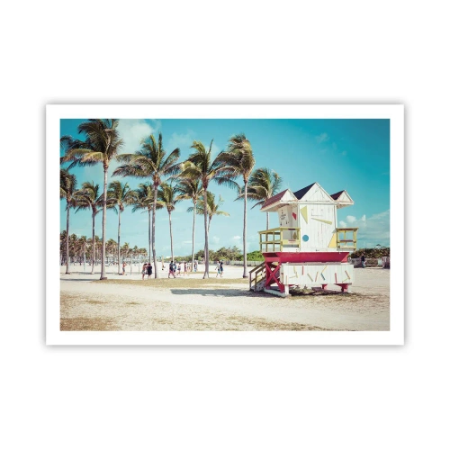 Poster - Dir steht ein schöner Tag bevor - 91x61 cm