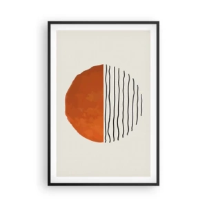 Poster in einem schwarzem Rahmen - Im japanischen Klima - 61x91 cm