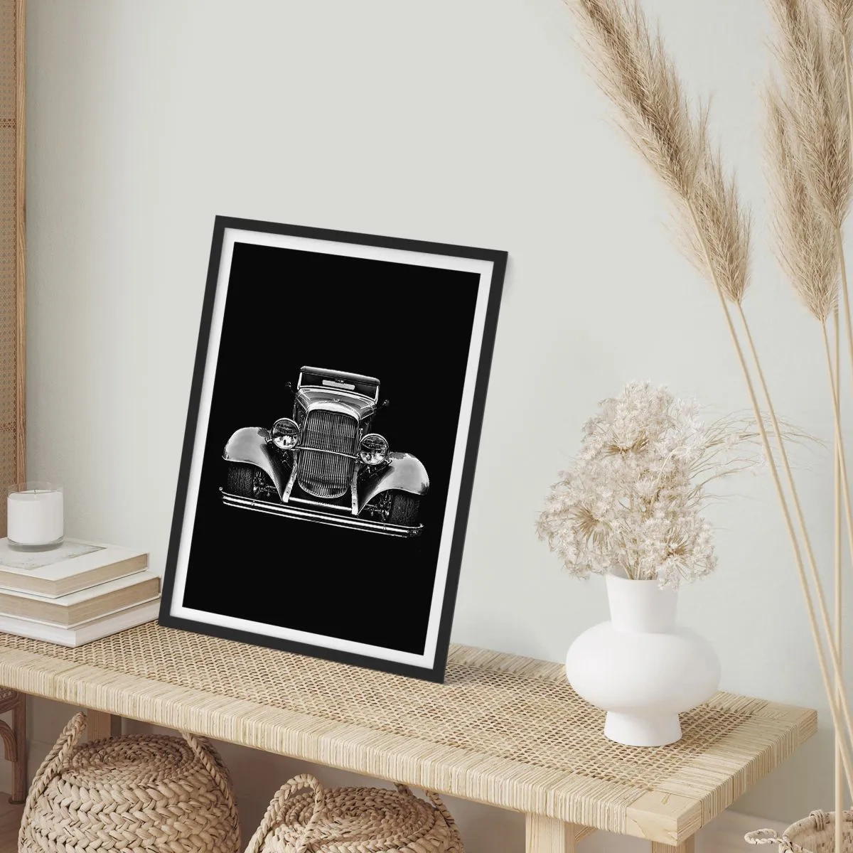 Poster in einem schwarzem Rahmen - Wahrer Gentleman - 30x40 cm