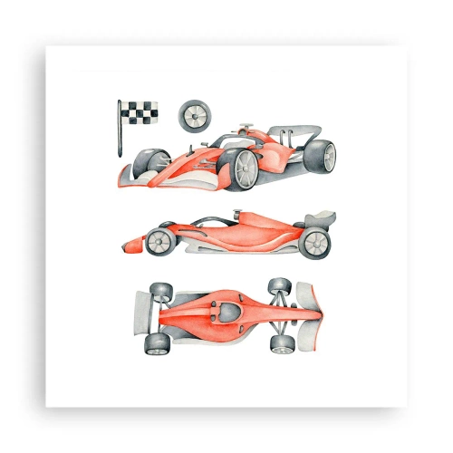 Poster - Dem Traum folgen - 50x50 cm