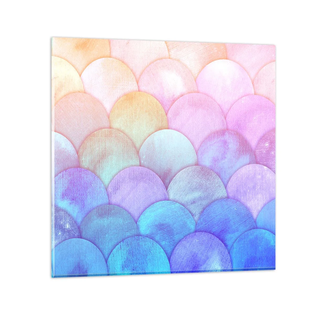 Glasbild - Bild auf glas - Perlenschuppe - 30x30 cm