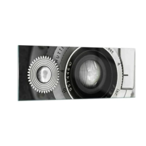 Glasbild - Bild auf glas - Eine Story über Hollywood - 100x40 cm