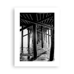 Poster - Strandversteck - 30x40 cm