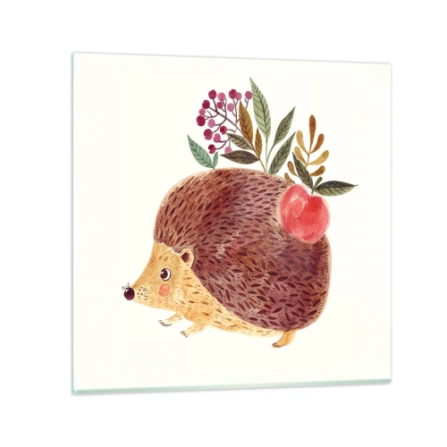 Glasbild - Bild auf glas - Und dann magst du mich schon - 70x70 cm