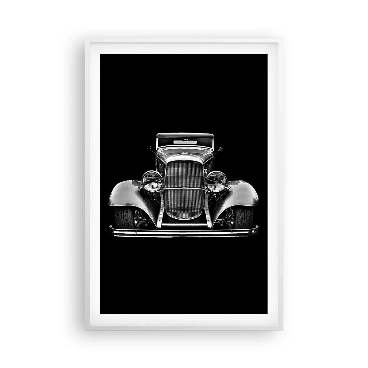 Poster in einem weißen Rahmen - Wahrer Gentleman - 61x91 cm