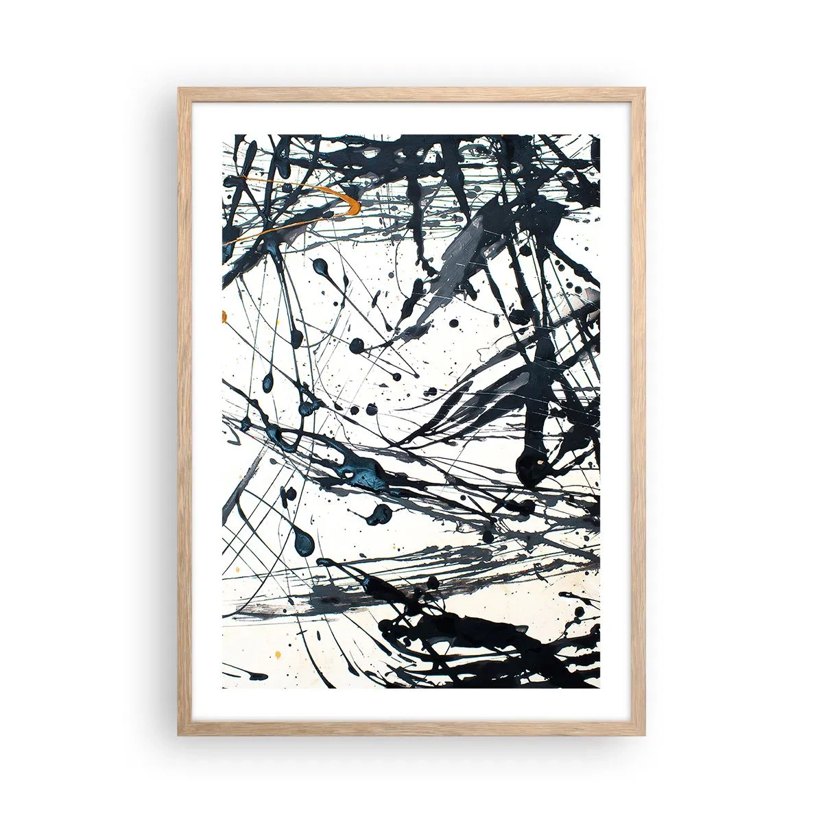 Poster in einem Rahmen aus heller Eiche - Sinn machen oder keinen Sinn machen? - 50x70 cm