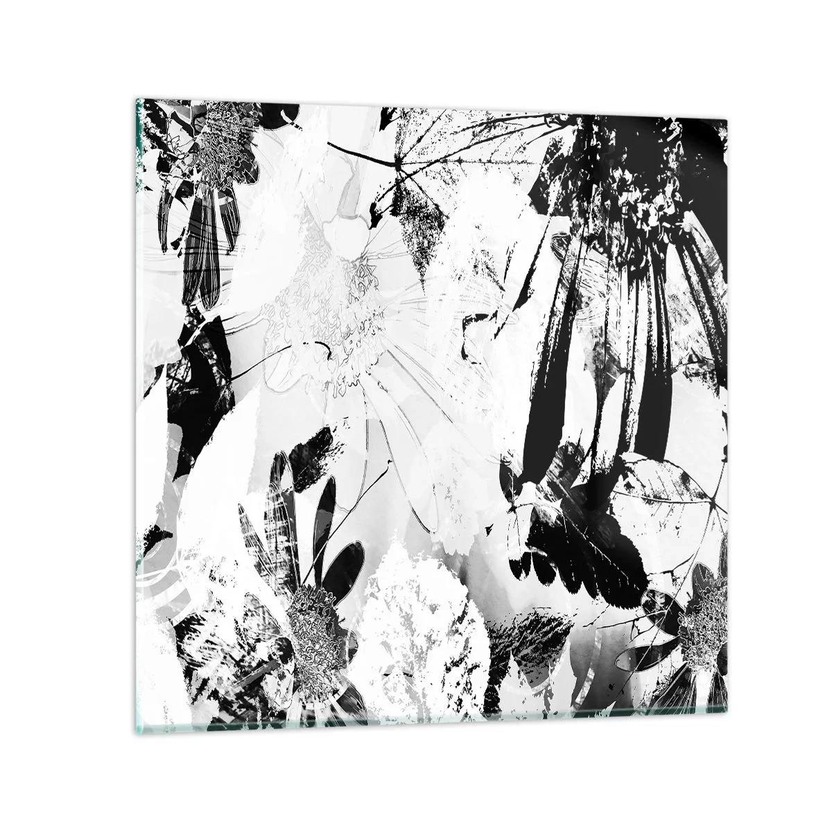 Glasbild - Bild auf glas - Herbst negativ - 60x60 cm