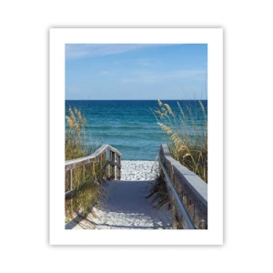 Poster - In der Sonne, im Wind - 40x50 cm