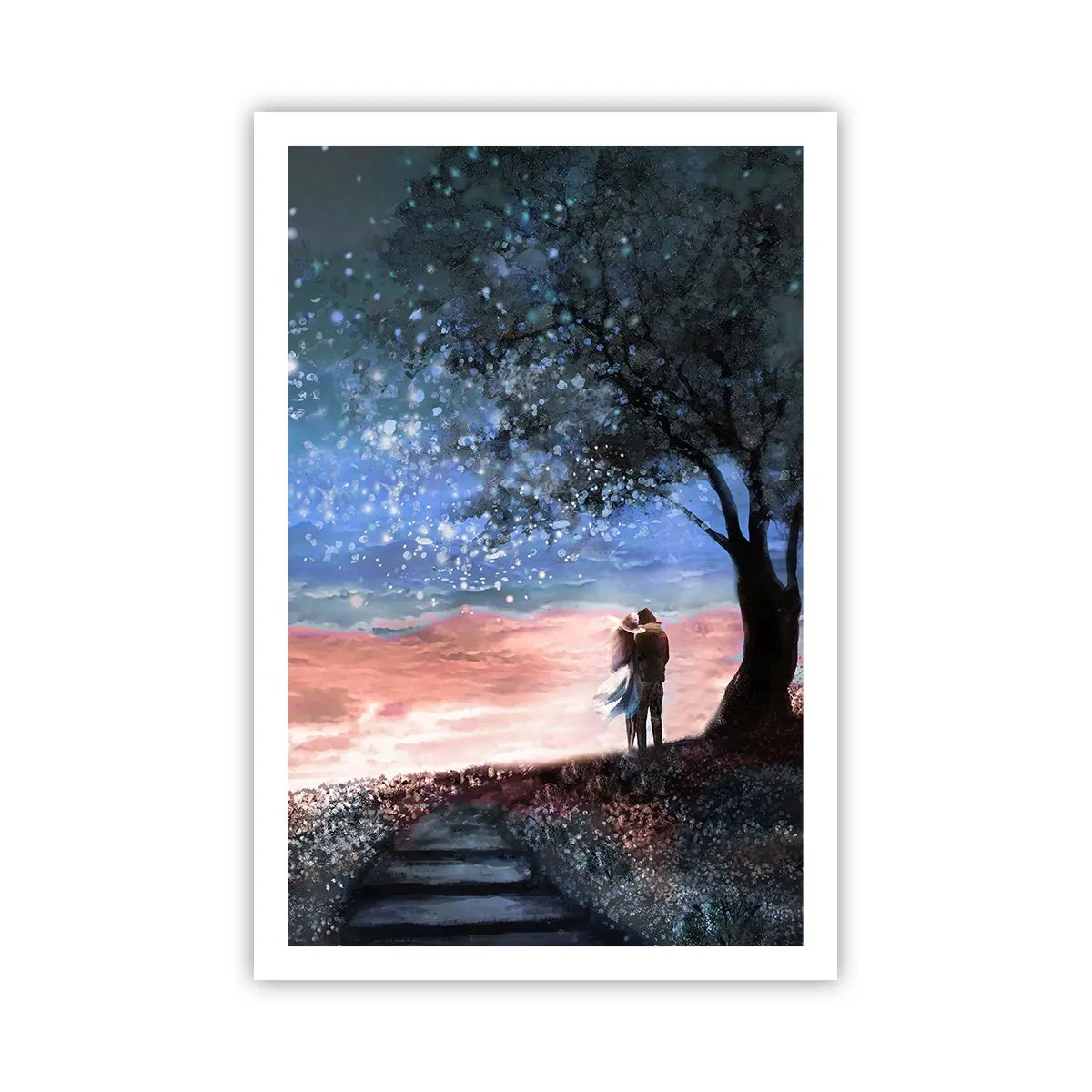 Poster - Ein sternenklares Spektakel - 61x91 cm