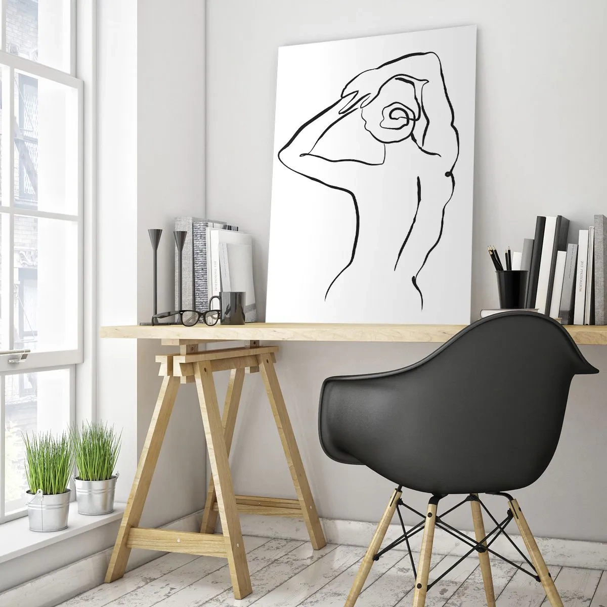 Glasbild - Bild auf glas - Morgenakte - 70x100 cm