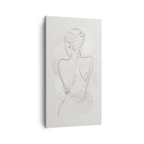 Bild auf Leinwand - Leinwandbild - Wie ein sensibles Instrument - 45x80 cm