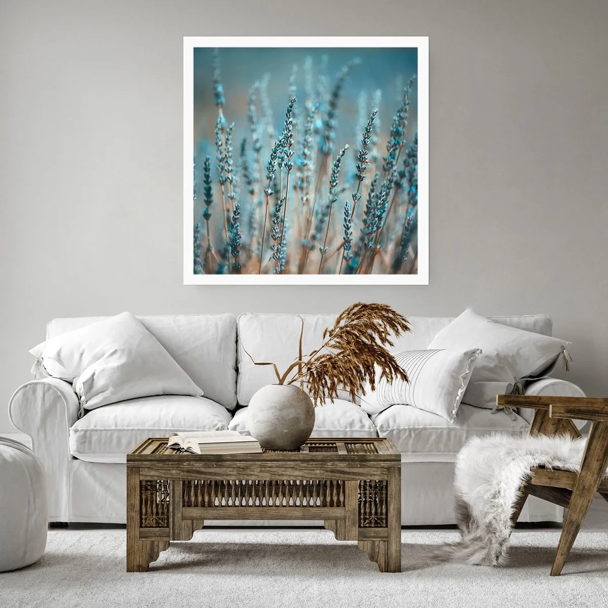 Poster - Duftendes Kornfeld - 60x60 cm