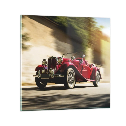 Glasbild - Bild auf glas - Schöner als Nike von Samothrake - 30x30 cm