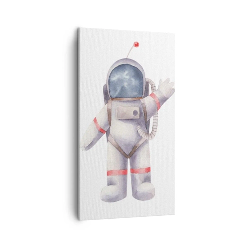 Bild auf Leinwand - Leinwandbild - Bis dann! - 45x80 cm